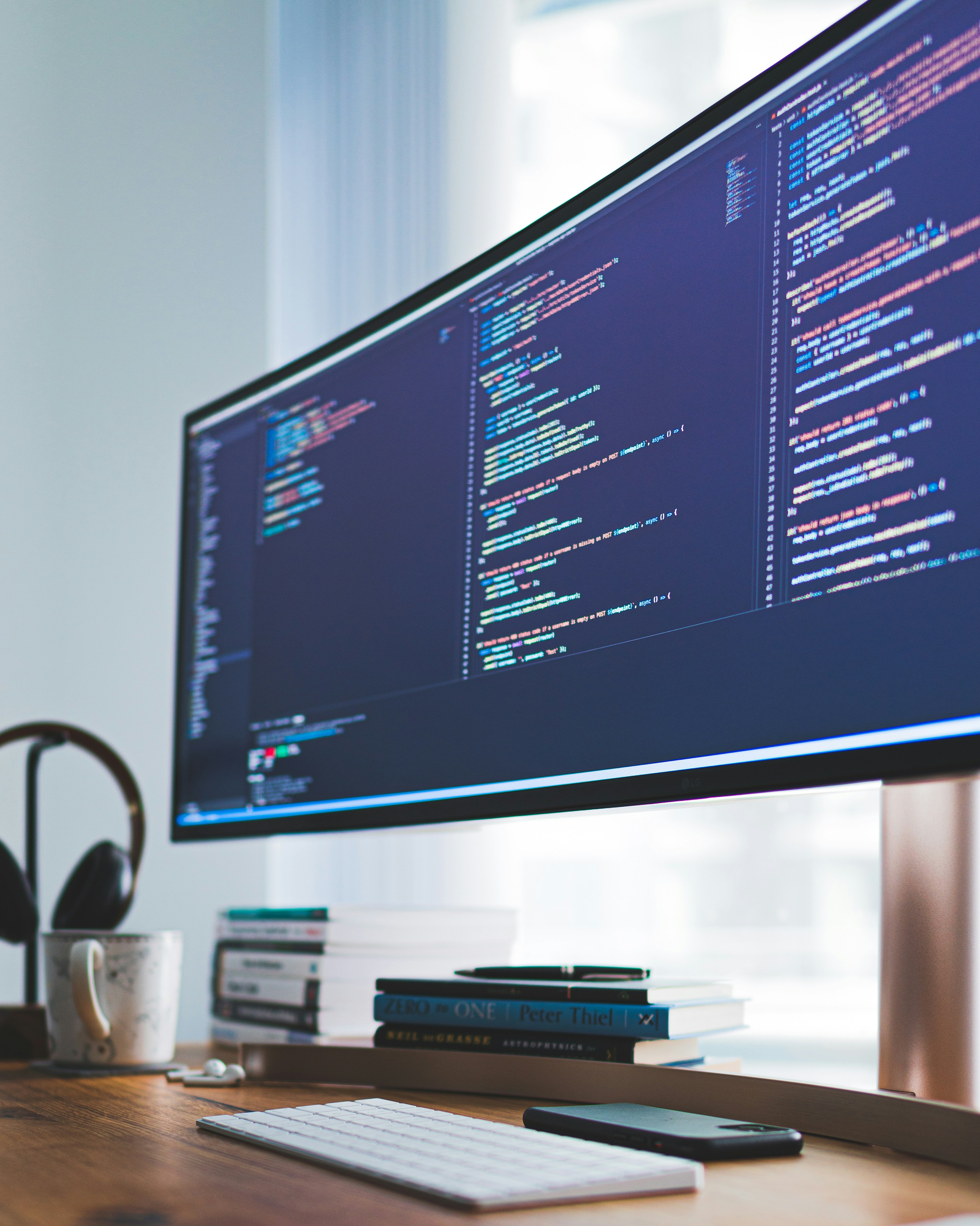 A calm, orderly workspace representing transparent accounting between partners.
